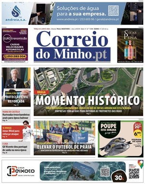 Capa de Correio do Minho