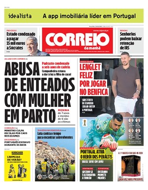 Capa de Correio da Manhã