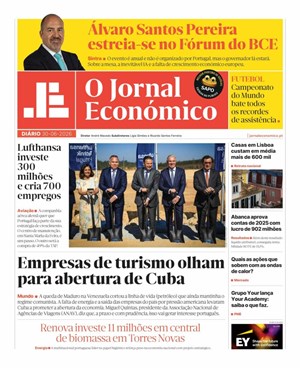 Capa de Jornal Económico