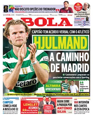 Capa de A Bola