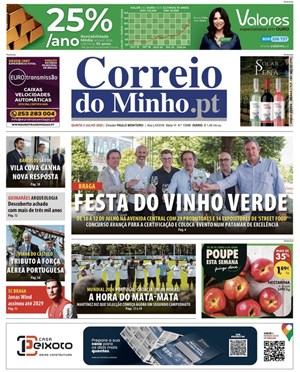 Capa de Correio do Minho