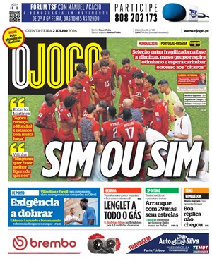 Capa de O Jogo