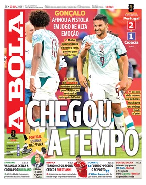 Capa de A Bola