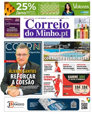 Capa de Correio do Minho