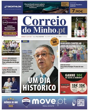 Capa de Correio do Minho