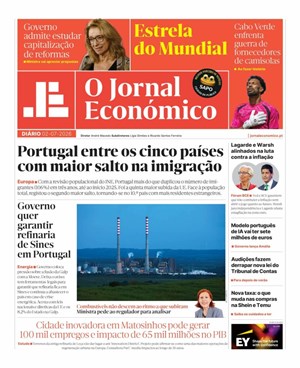 Capa de Jornal Económico