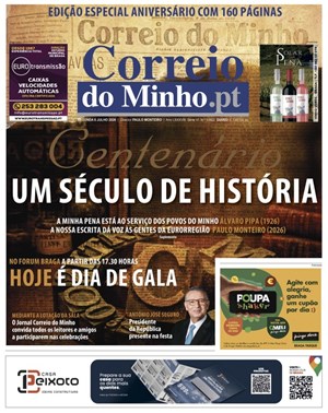 Capa de Correio do Minho