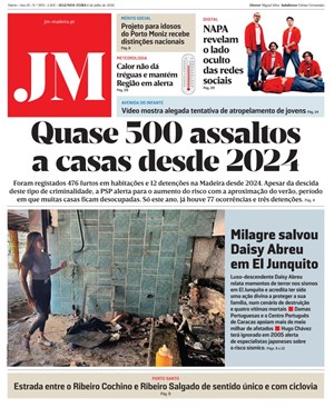 Capa de Jornal Madeira