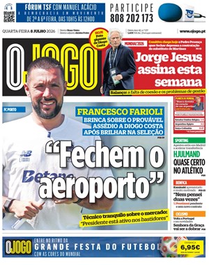Capa de O Jogo
