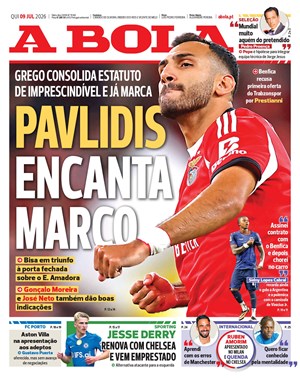 Capa de A Bola