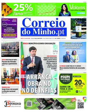 Capa de Correio do Minho