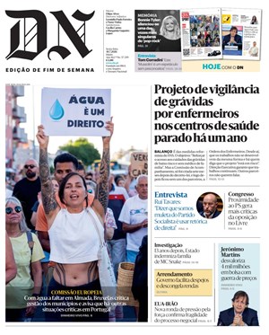 Capa de Diário de Notícias