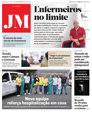 Capa de Jornal Madeira