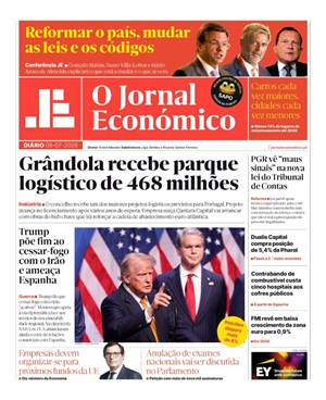 Capa de Jornal Económico