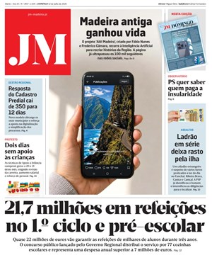 Capa de Jornal Madeira