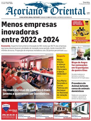 Capa de Açoriano Oriental