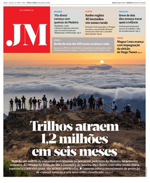 Capa de Jornal Madeira