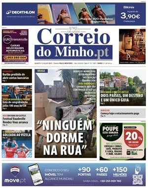 Capa de Correio do Minho