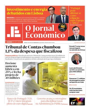 Capa de Jornal Económico