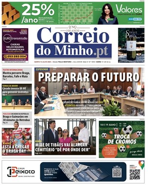 Capa de Correio do Minho