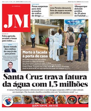 Capa de Jornal Madeira