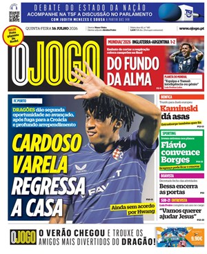 Capa de O Jogo