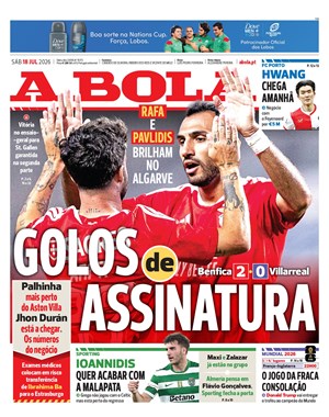 Capa de A Bola