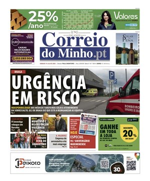 Capa de Correio do Minho