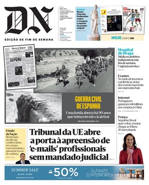 Capa de Diário de Notícias