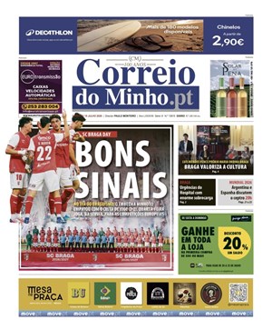 Capa de Correio do Minho