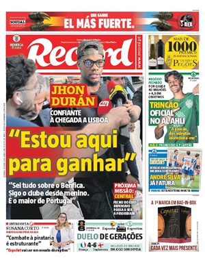 Capa de Record