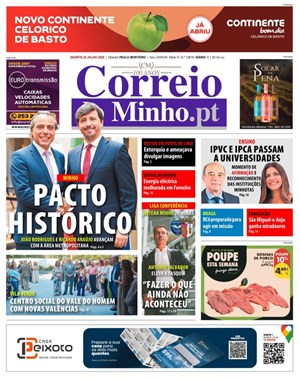 Capa de Correio do Minho