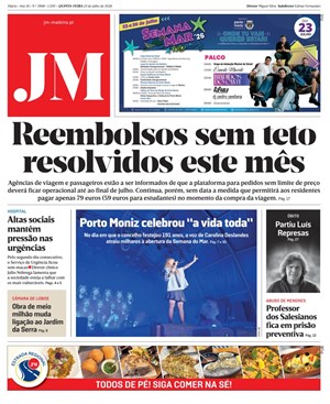Capa de Jornal Madeira