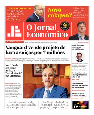 Capa de Jornal Económico