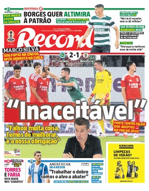 Capa de Record