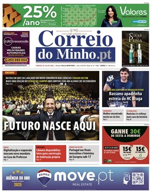 Capa de Correio do Minho