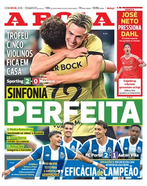 Capa de A Bola