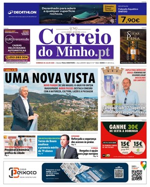 Capa de Correio do Minho