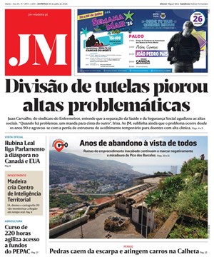 Capa de Jornal Madeira