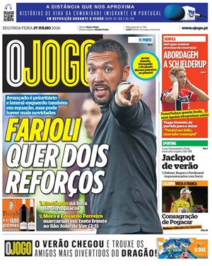 Capa de O Jogo