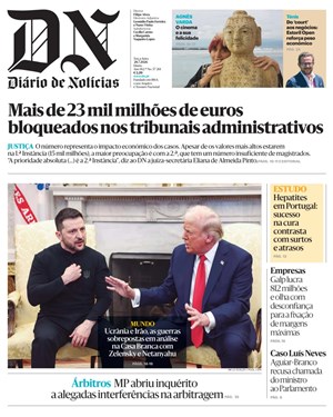 Capa de Diário de Notícias