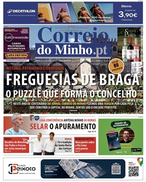 Capa de Correio do Minho
