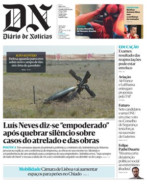 Capa de Diário de Notícias