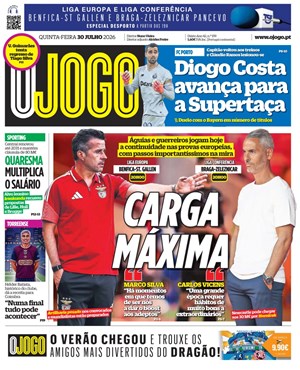 Capa de O Jogo