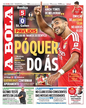 Capa de A Bola