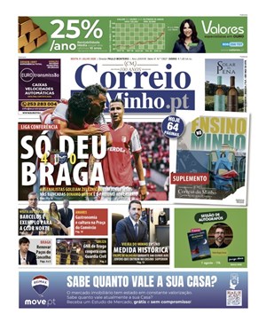 Capa de Correio do Minho