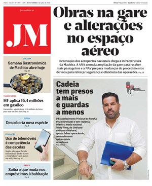 Capa de Jornal Madeira