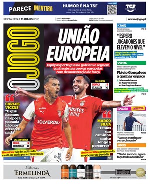 Capa de O Jogo