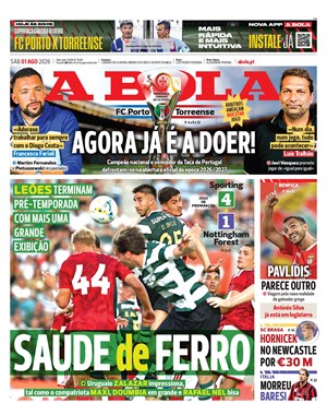 Capa de A Bola