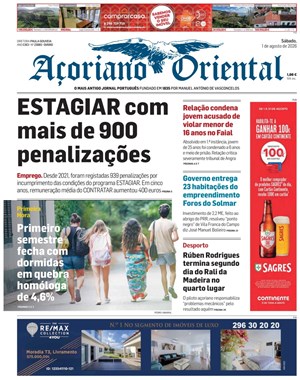 Capa de Açoriano Oriental